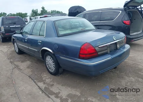 2007 Mercury Grand Marquis Ls из США, поврежденный, VIN 2MEFM75V07X603343